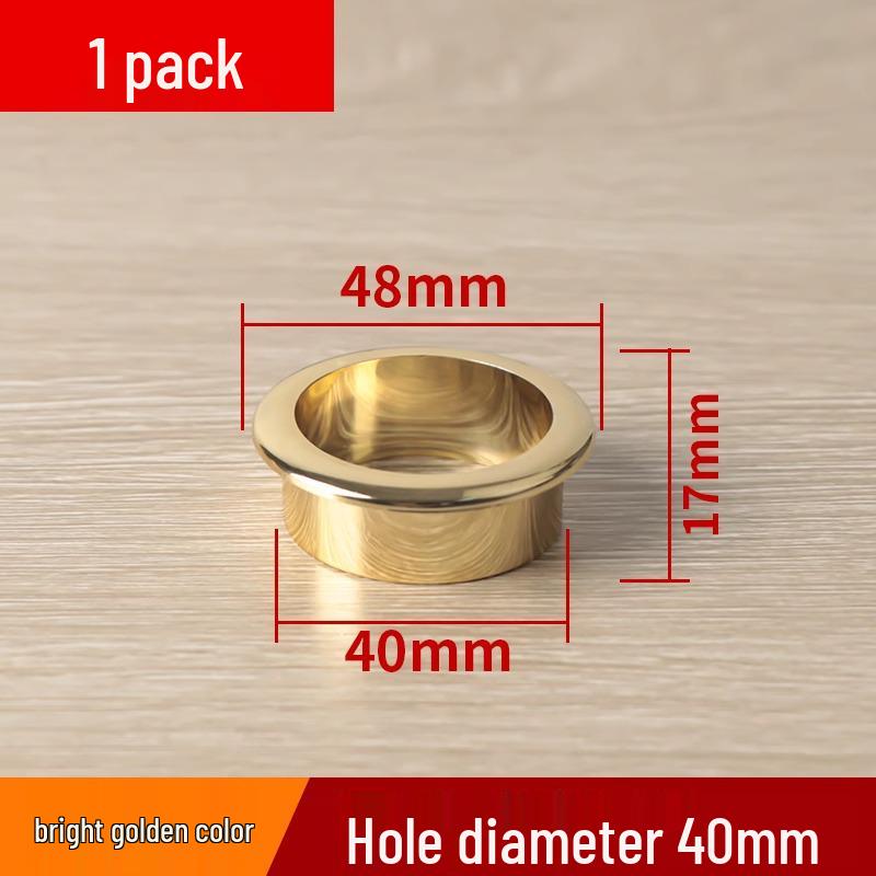 Round Plastic Desk Grommet Cover for Cable Management