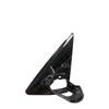 Black Front Window Triangle Trim Plate Mirror Garnish Cover Panel Base Holder for BMW X6 F16 2014 2015 2016 2017 2018