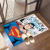 Custom Name Personalized Superman Print Carpet, Versatile Home Decor Rug, for Playroom, Apartment, Balcony, Entryway, Hallway Gift