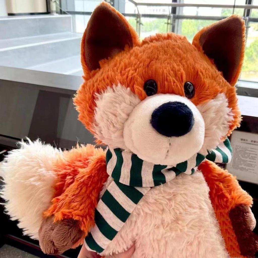 Cute Forest Fox Plush Toy - German Animal Friends Birthday Gift