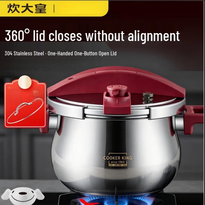 COOKER KING Linglong Stainless Steel Pressure Cooker