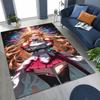 Anime SAO Sword Art Online Cartoon 3D Rug for Bedroom Living Room Sofa Home Doormat Decor, Large Kids Play Non-slip Floor Mat