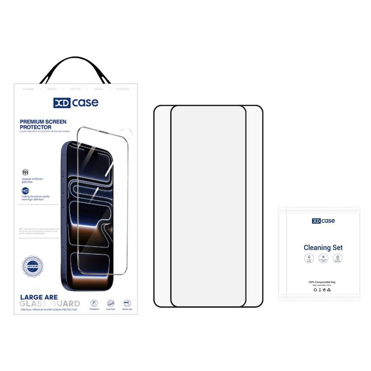 2Pcs Silk-Printed HD 9H Tempered Glass Screen Protector For OPPO A7 Pro Max 5G