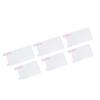 3 Set LCD Screen Protector for 3DS Tempered Glass Top Screen Protector and HD Clear PET Film Bottom Screen Protective