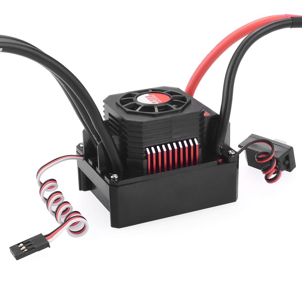 120A Brushless ESC Waterproof Electric Speed Controller for 1/8 1/10 RC Truck Car