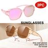 Retro Square Polarized Sunglasses Cover Over Glasses T01 Portable Men Women Vintage Fishing Driving Eyewear