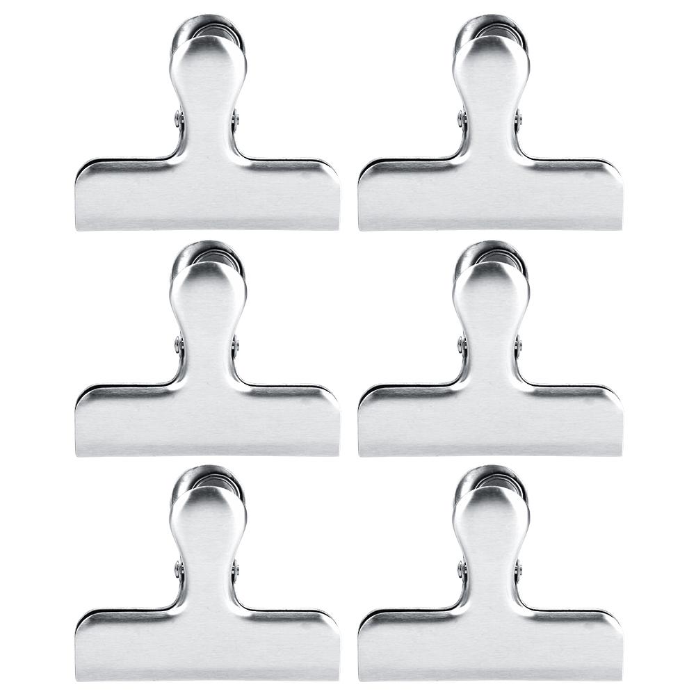 Stainless Steel Food Bag Clips Heavy Duty Bag Clips Air Tight Seal Grip Clips for Home Office