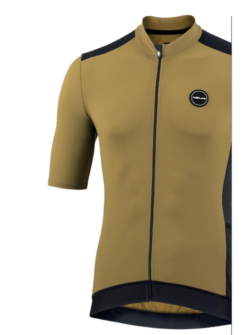 Nalini Modern Five Pockets Jersey for Green Men, Black/Dark