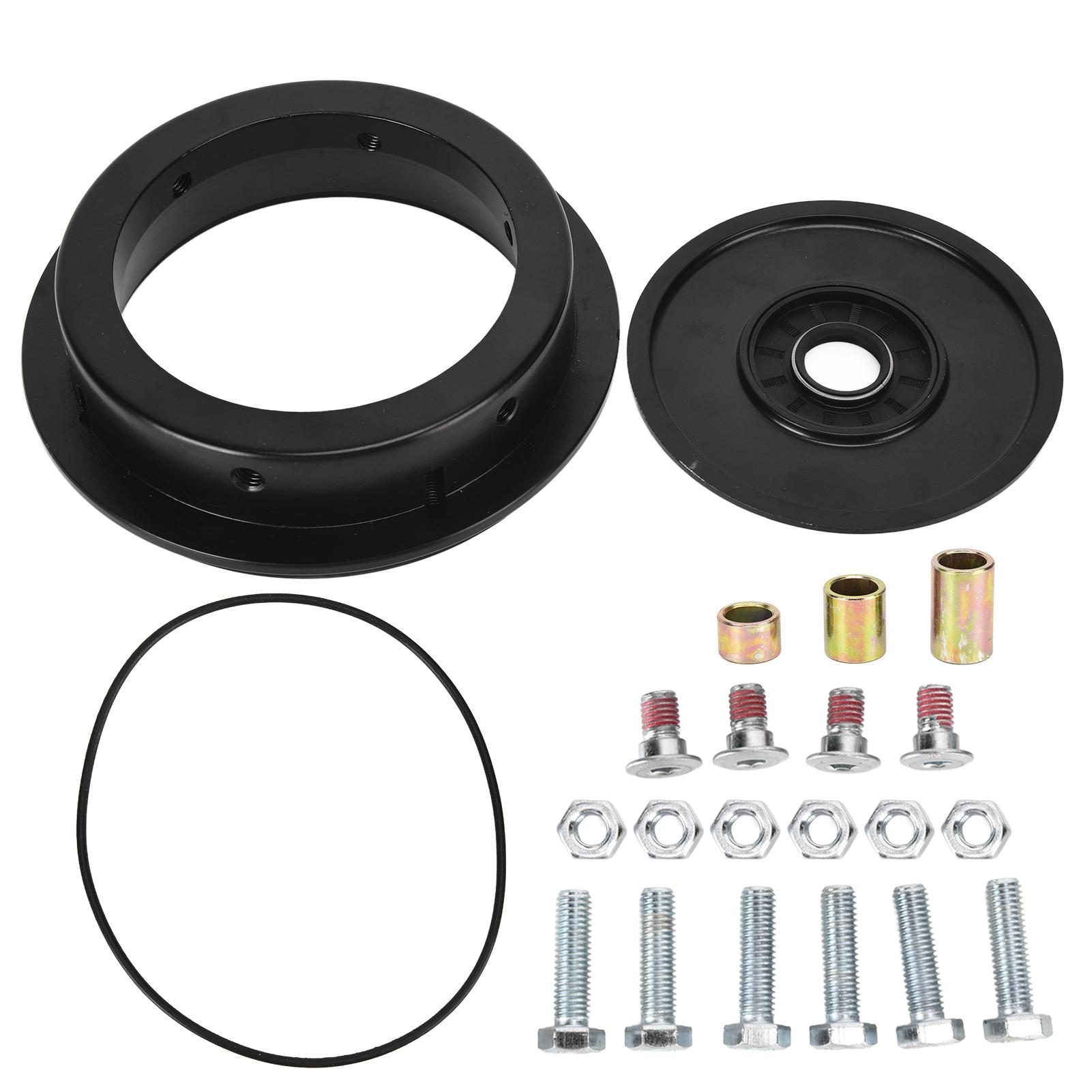 

13cm Motorcycle Rear Drum Brake Flange Black for YBR CG GN GS Engine GY6 125 150 CC