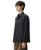 DECET Relax Work Denim Shirts Dcsh014Black