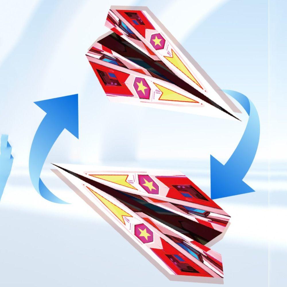 Paper Airplane Origami Set Montessori Versatile Paper Aircraft Toy  Parent-child interaction