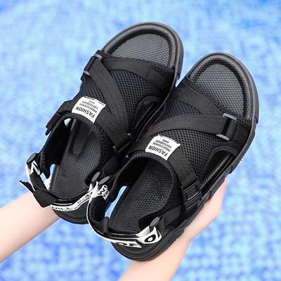 2024 Herren Sandalen Sommer Freizeit Strand Urlaub Sandalen Herrenschuhe Neu Outdoor Männlich Retro Bequem Lässige Sandalen Herren Sneaker