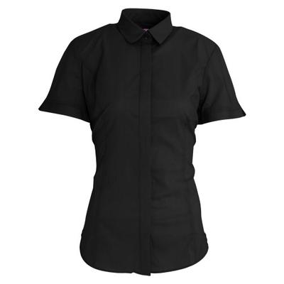Womens/Ladies Soave Short Sleeve Poplin Shirt