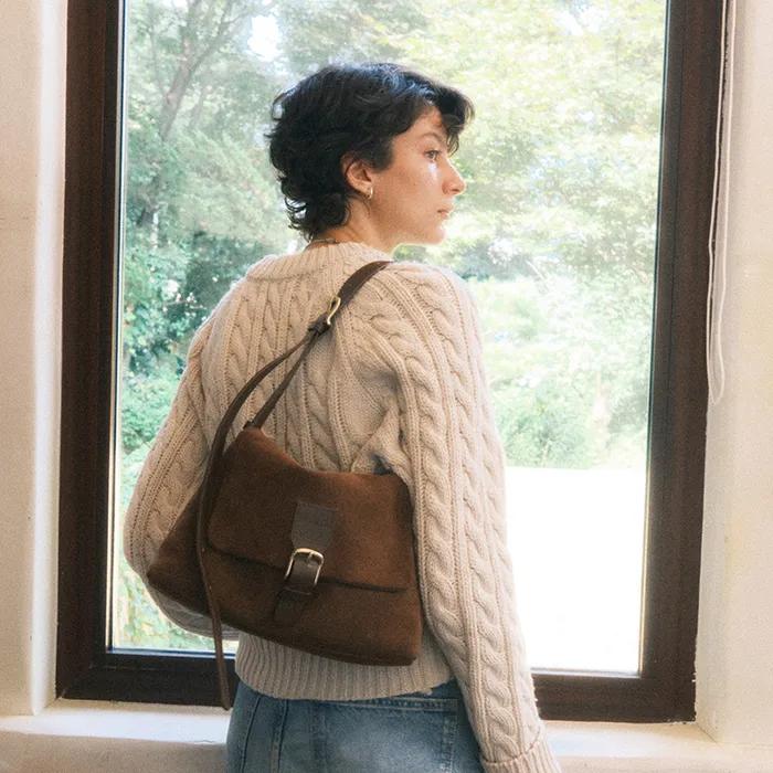 MAMAS BAG (Suede Ver) Brown