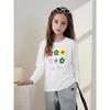 Korean Style Spring Children's Clothing New Model 2026 Baby Clothes Girls' Long-Sleeve T-Shirt Base Shirt Pure Cotton Floral Print Ins