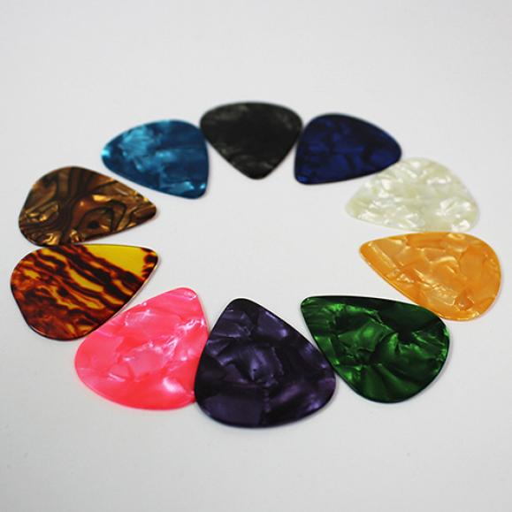 New 10pcs Colorful Musical Accessories Universe Planet Guitar Picks Mixed Plectrum