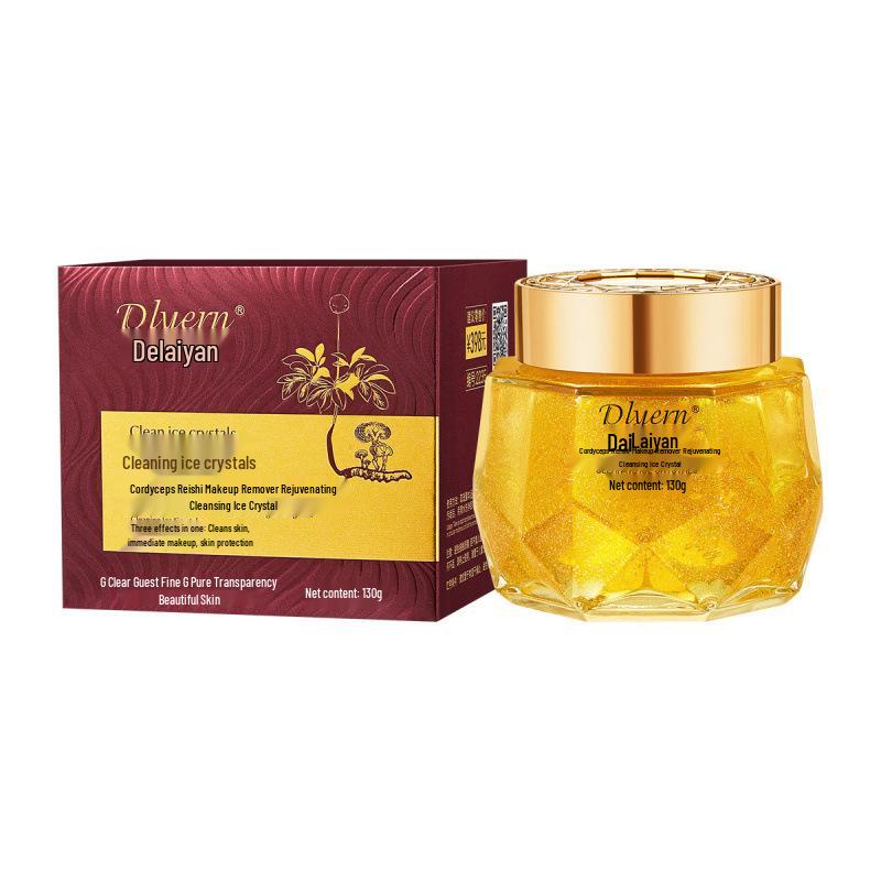 Douyin Kuaishou Live Makeup Remover: Cordyceps Reishi Rejuvenating Cleansing Gel, Blackhead Removal