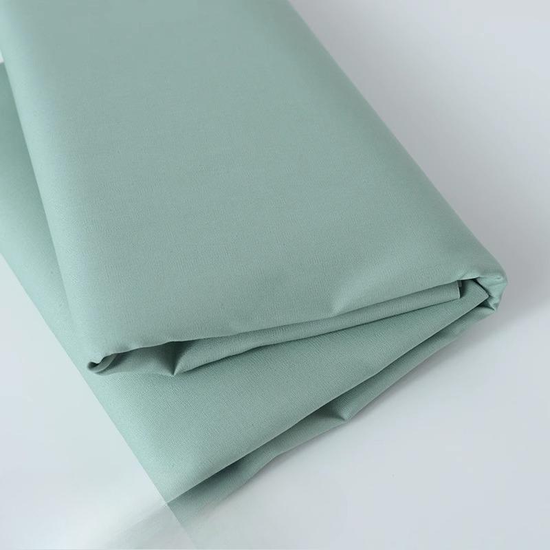 Wide 140cm Cotton Poplin Fabric Solid Color White Red Black for Sewing Accessories Quilting Patchwork Handmade 100/300/500cm