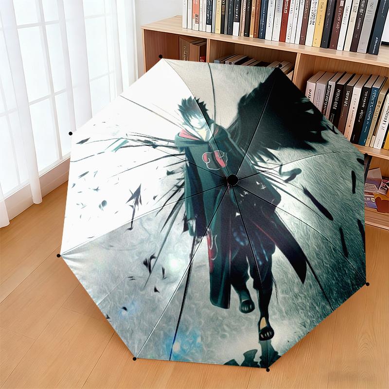Famous Cartoon NARUTO Protagonist Uzumaki Naruto. Cartoon Umbrella, Folding, Home Essential, Iron Art, Outdoor Sunshade Umbrella, H1