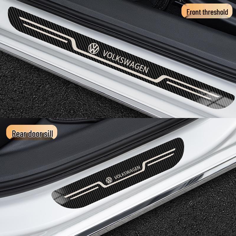 Volkswagen Tharu Door Sill Protector 2019-2023 - Anti-Scratch Welcome Pedal Strip