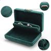 Exquisite Pendant Packaging Box Travel Metal Buckle Ring Case Velvet Box Jewelry Case Necklace Case