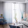 Vícebarevné okenní závěsy z průhledného tylu do obývacího pokoje Ložnice Kuchyně Závěs z organzového voálu Závěsy pro domácí dekorace