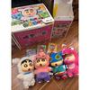 Toptoy CrayonShin-Chan Blind Box Kostümparty Serie Vinylpuppe Anime Actionfigur Mystery Box Kawaii Sammlung Modell Spielzeug Geschenk