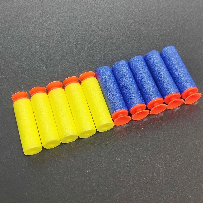 

EVA Elite Toy Gun Foam Bullets - Soft, Hollow Point & Suction Cup Design