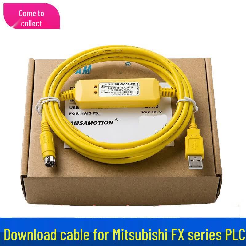 Laicai USB-SC09-FX PLC Programming Cable for FX3U/FX2N/FX1N/FX3GA