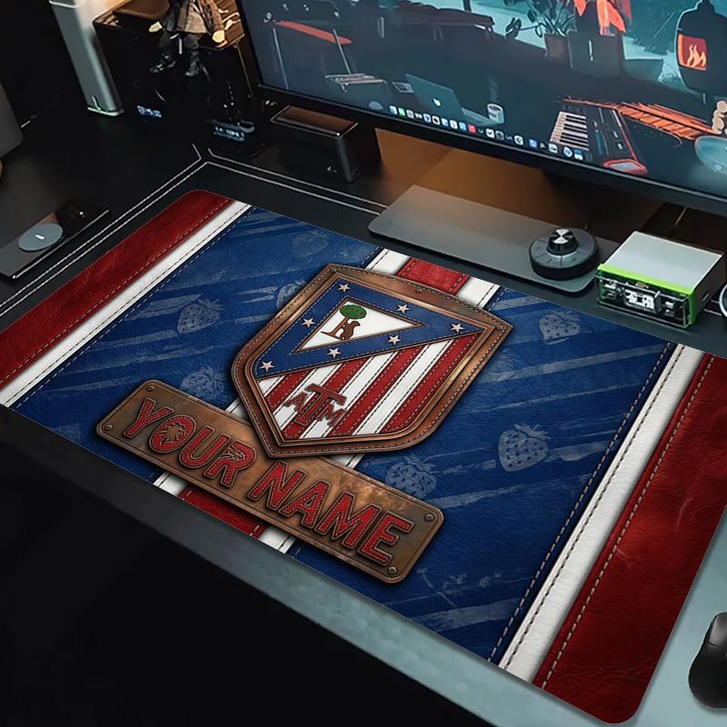Club Atletico De Madrid Print  Cushion Non-slip Laptop Tablet Big Mousepad XXL Mat Mini PC Playmat With Lock Edge