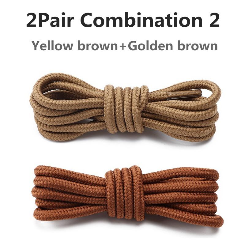 Classic Round Shoelaces Durable Polyester Sneakers Shoe laces Solid Boots Rope Laces for Shoes 70/90/120/150cm Shoes accesories