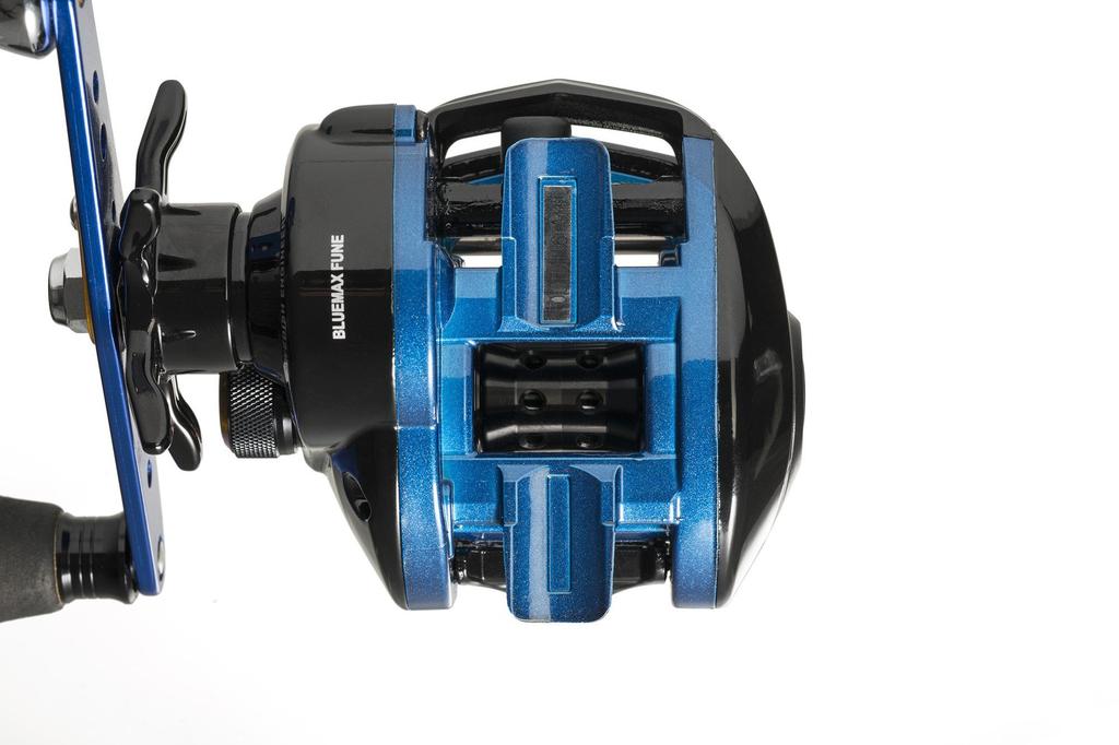 AbuGarcia BLUEMAX Boat Power Handle Baitcasting Reel for Boat Fishing 3-L Left-Handed Double-Axis