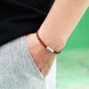 Jbans Classic Tone-On-Tone Coil Leather Couple Bracelets (C1902-Ac546Rd)