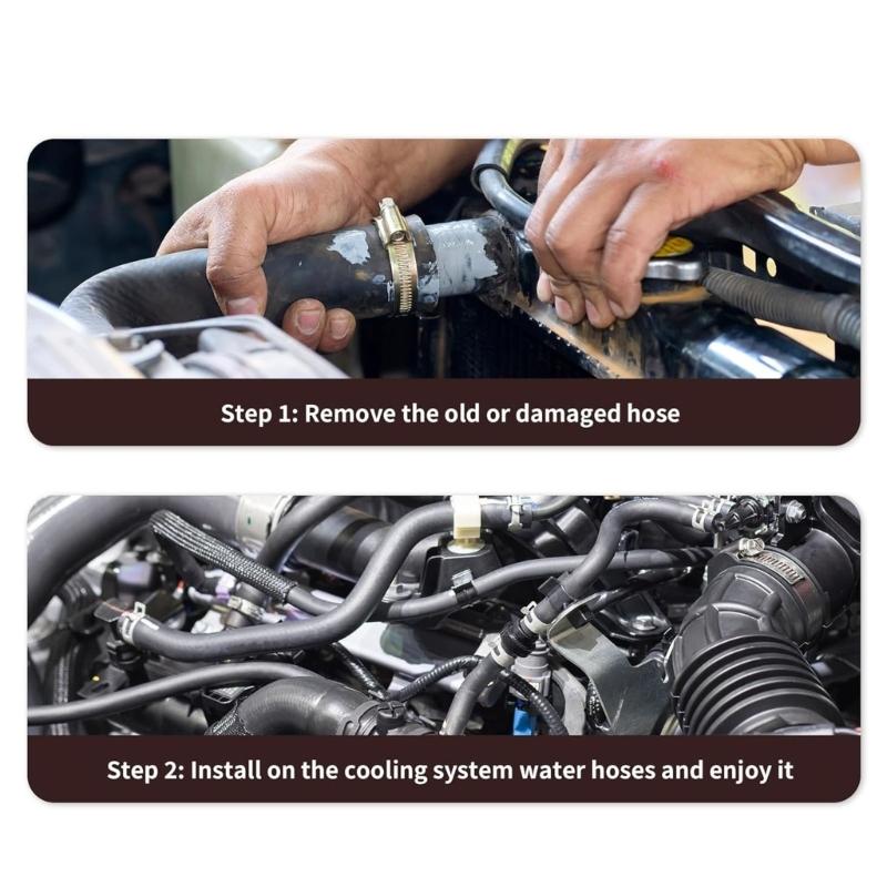 F1F18C012DD 1870312 Water Tank Return Pipe 2025971 F1F18C012DE for MK3 Radiator Hose Water Hose Replacement Parts