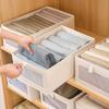 Organisateurs de Rangement de Garde-Robe Visibles Tiroir d'Armoire Boîte de Rangement pour Vêtements Pour T-Shirts Jeans Sous-Vêtements Pantalons Boîte Organisateur