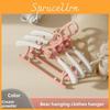Childrens Clothes Hangers Set Pp Material Expandable Non Slip For Baby And Kids Wardrobe