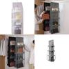 Multi Hanging Purpose Storage Bag With Thickened Double Sided Pouch Wardrobe