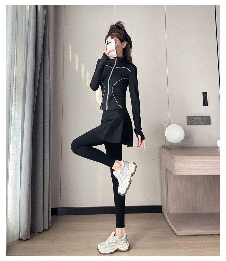 2024 Women's Quick-Dry Yoga & Running Sportswear Set - High-End, Fashionable Ins Style Gym Suit
