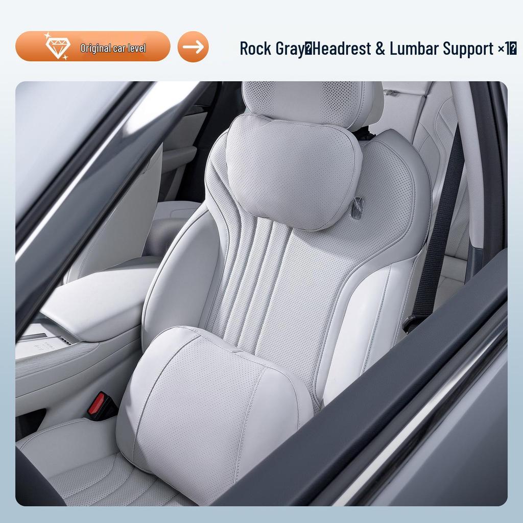 Leapmotor C11 Headrest & Lumbar Support Cushion - Neck & Waist Protection Pillow