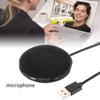 Usb Microphone 360 Degree Omnidirectional Design For Remote Office And Meetings