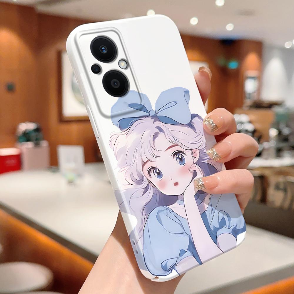 All-inclusive-Film-Telefonhülle, Cartoon-Modedesign, Hartschale, vollständige Abdeckung, stoßfeste Kamera-Schutzhülle für OPPO Realme OnePlus Infinix Tecno