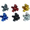 Modification of High Displacement Motorcycle Clutch Adjustment Screw with Colored Anodized Aluminum Alloy