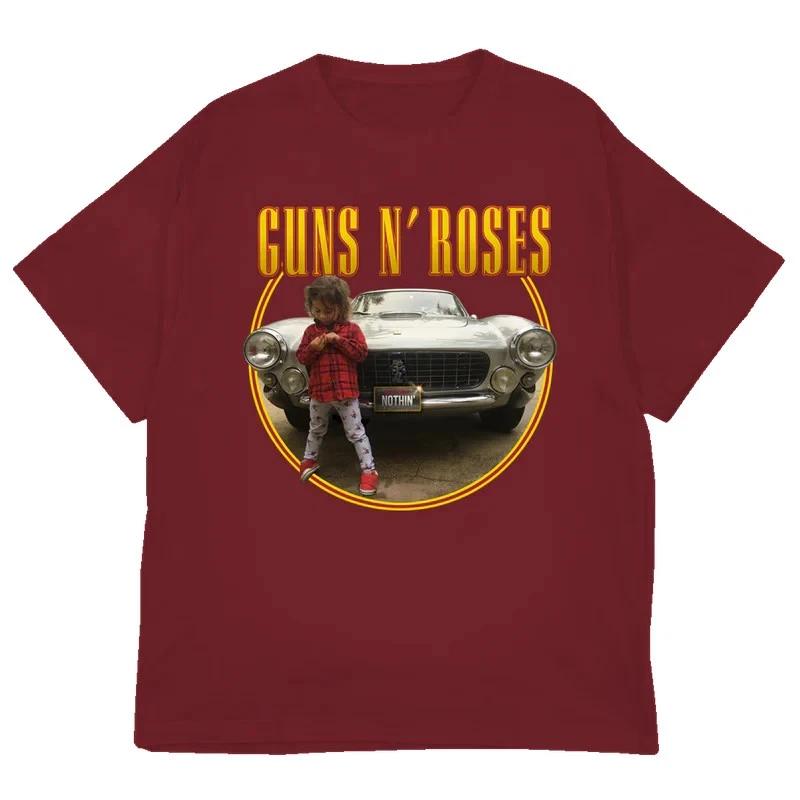 Nothin’ Red T-Shirt Gunss N Rose S