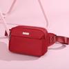 Chest Bag Women's Nylon Solid Color Small Bag Crossbody Bag Waist Bag