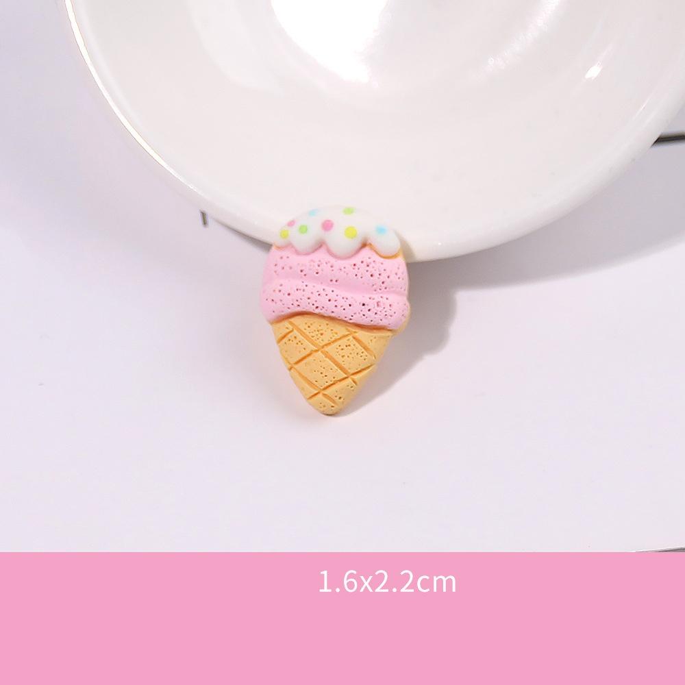 10Pcs Frosted Resin Accessories Simulate Cartoon Cream Glue Rainbow Cloud Phone Case Accessories Popular Diy Trinkets Luck Bag