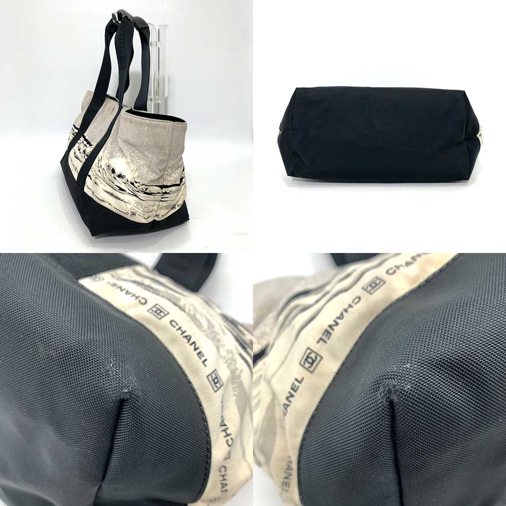 Used CHANEL High summerHandbag Nylon Women