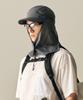 MUSINSA STANDARD [City Leisure] Mesh Long Desert Cap [Blue Grey]