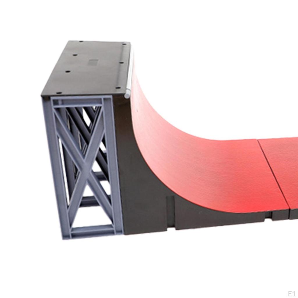 5 Pieces Fingerboard Skate Ramps, Early Educational Party Favors, Ramp Finger Set