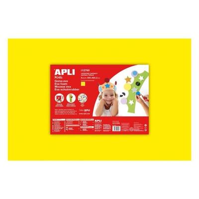 Apli 1 list pěnové gumy - Žlutá