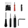 Car Motorcycle Tire Repair Plugger Tools Set Tire Wheel Repair Kit Mushroom Plug Probe Nozzle